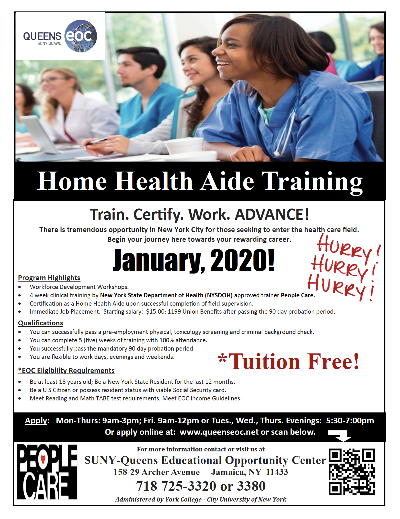 Free Home Health Aide Training - Jamaica311