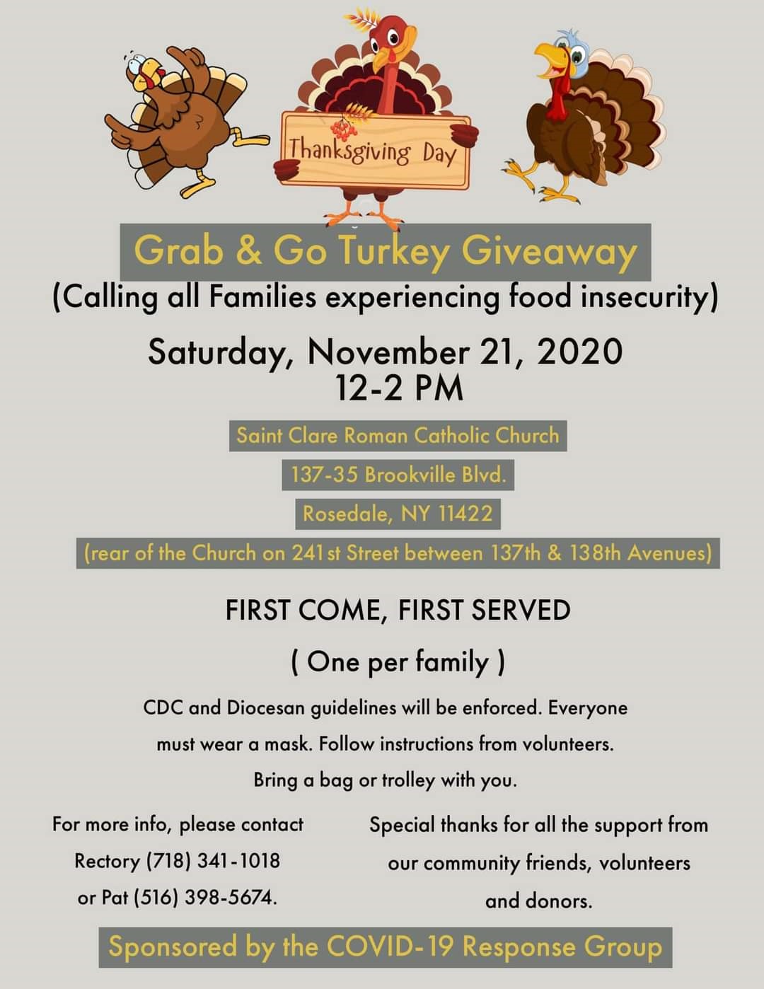 Grab & Go Turkey Giveaway – Jamaica311