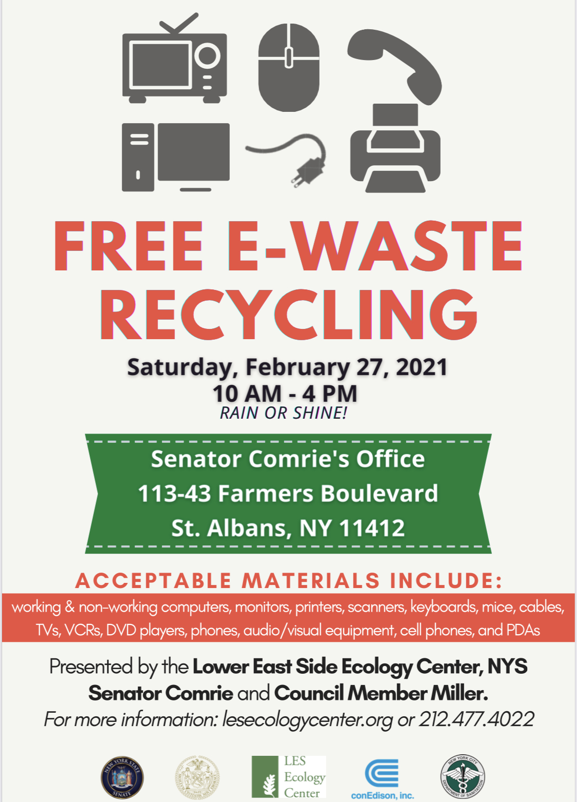 Free E-Waste Recycling – Jamaica311